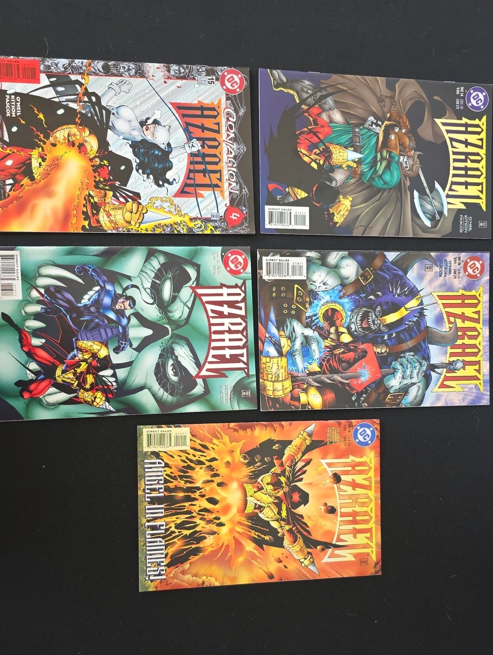 Dc Comic Book Set Of 5 - Azrael